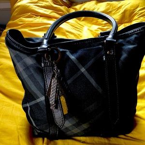 Burberry Plaid Handbag